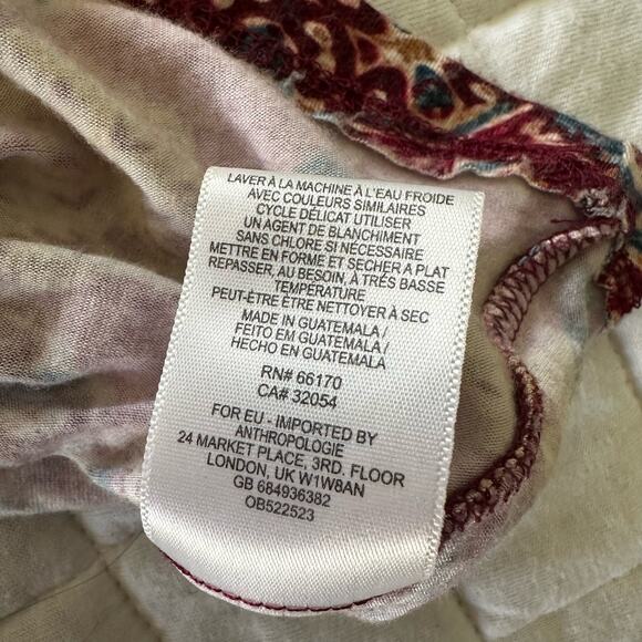 ANTHROPOLOGIE MAEVE Womens Dress Small Lilt Swing Asymmetric Hem Boho Festival - Picture 9 of 13